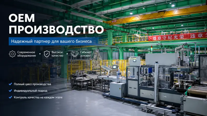 OEM производство для вашего бизнеса
